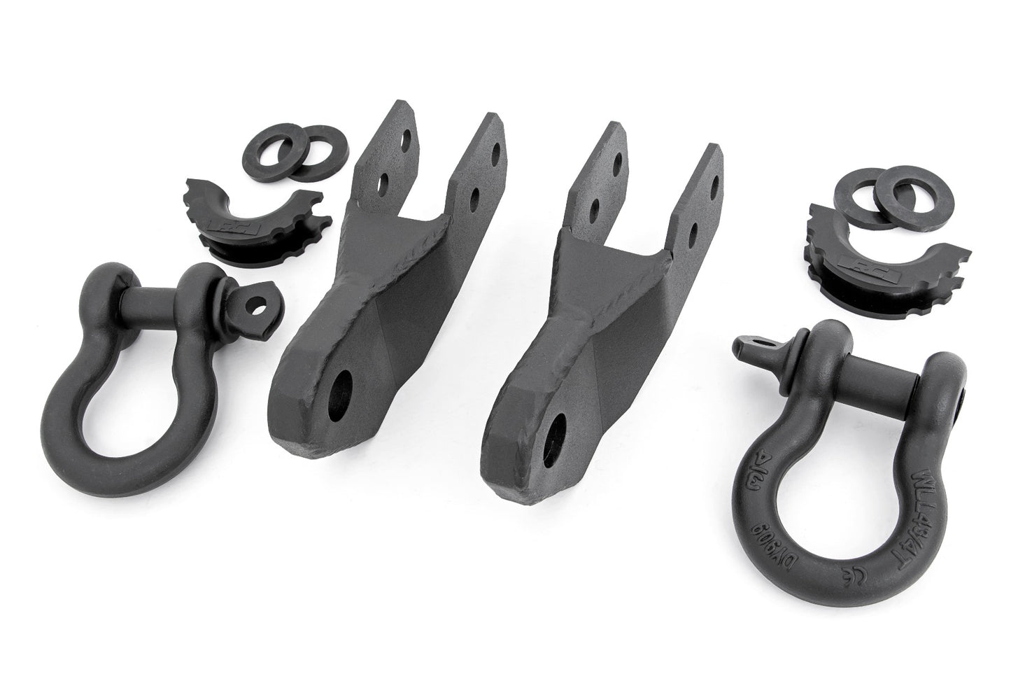 Tow Hook to Shackle Bracket D-Ring Combo Chevy Colorado 2WD/4WD (15-22) Rough Country
