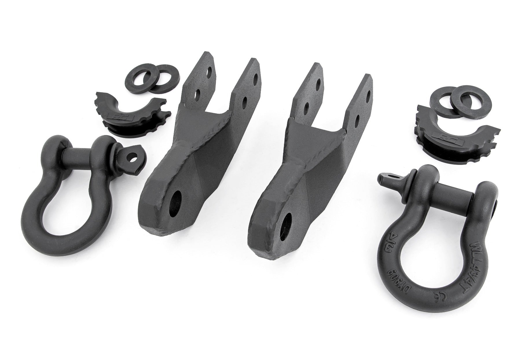 Tow Hook to Shackle Bracket D-Ring Combo Chevy Colorado 2WD/4WD (15-22) Rough Country
