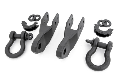 Tow Hook to Shackle Bracket D-Ring Combo Chevy Colorado 2WD/4WD (15-22) Rough Country