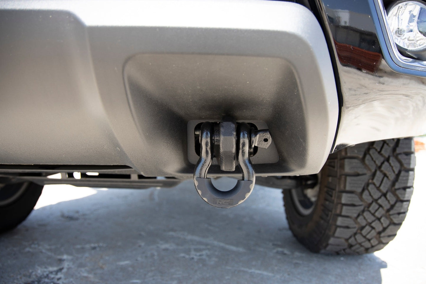 Tow Hook to Shackle Bracket D-Ring Combo Chevy Colorado 2WD/4WD (15-22) Rough Country-5