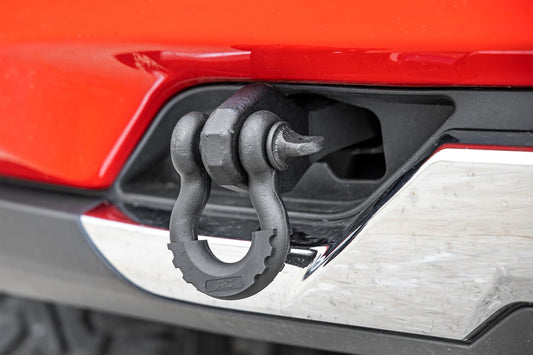 Tow Hook Brackets Chevy Silverado 1500 2WD/4WD (2014-2018 & Classic) Rough Country-1