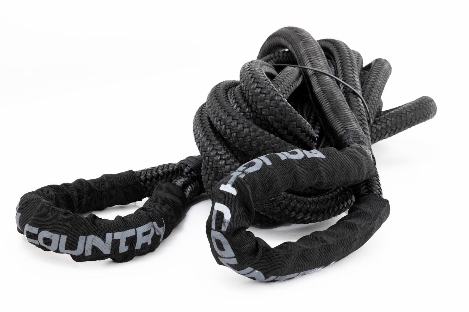Rough Country Kinetic Recovery Rope 1 Inch x 30 Feet 30,000lb Capacity Rough Country