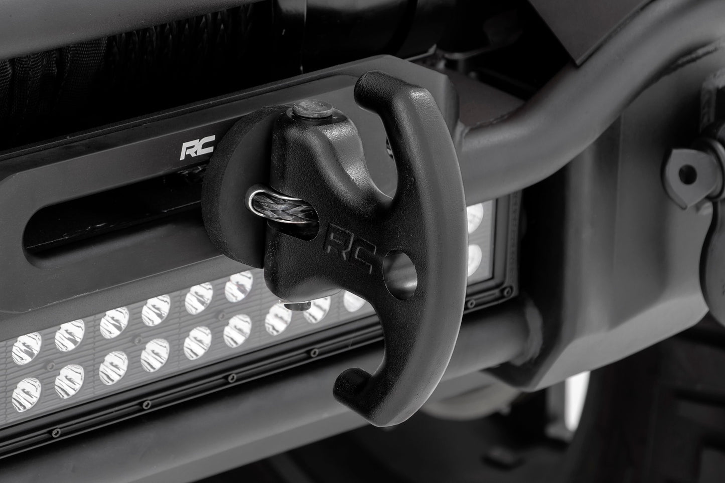 Rough Country Multi-Function Winch Cleat Black Rough Country