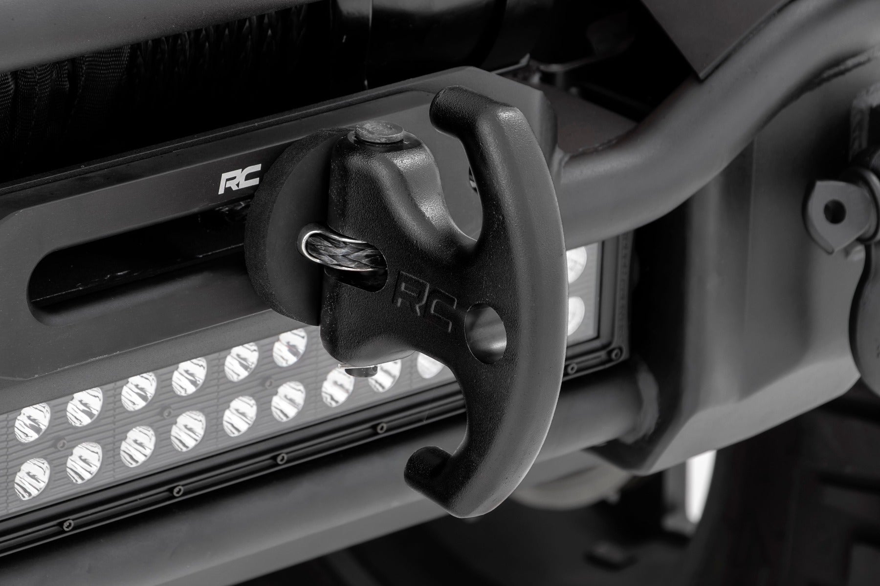 Rough Country Multi-Function Winch Cleat Black Rough Country