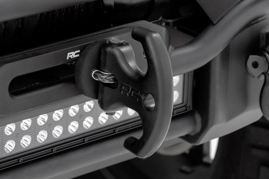 Rough Country Multi-Function Winch Cleat Black Rough Country