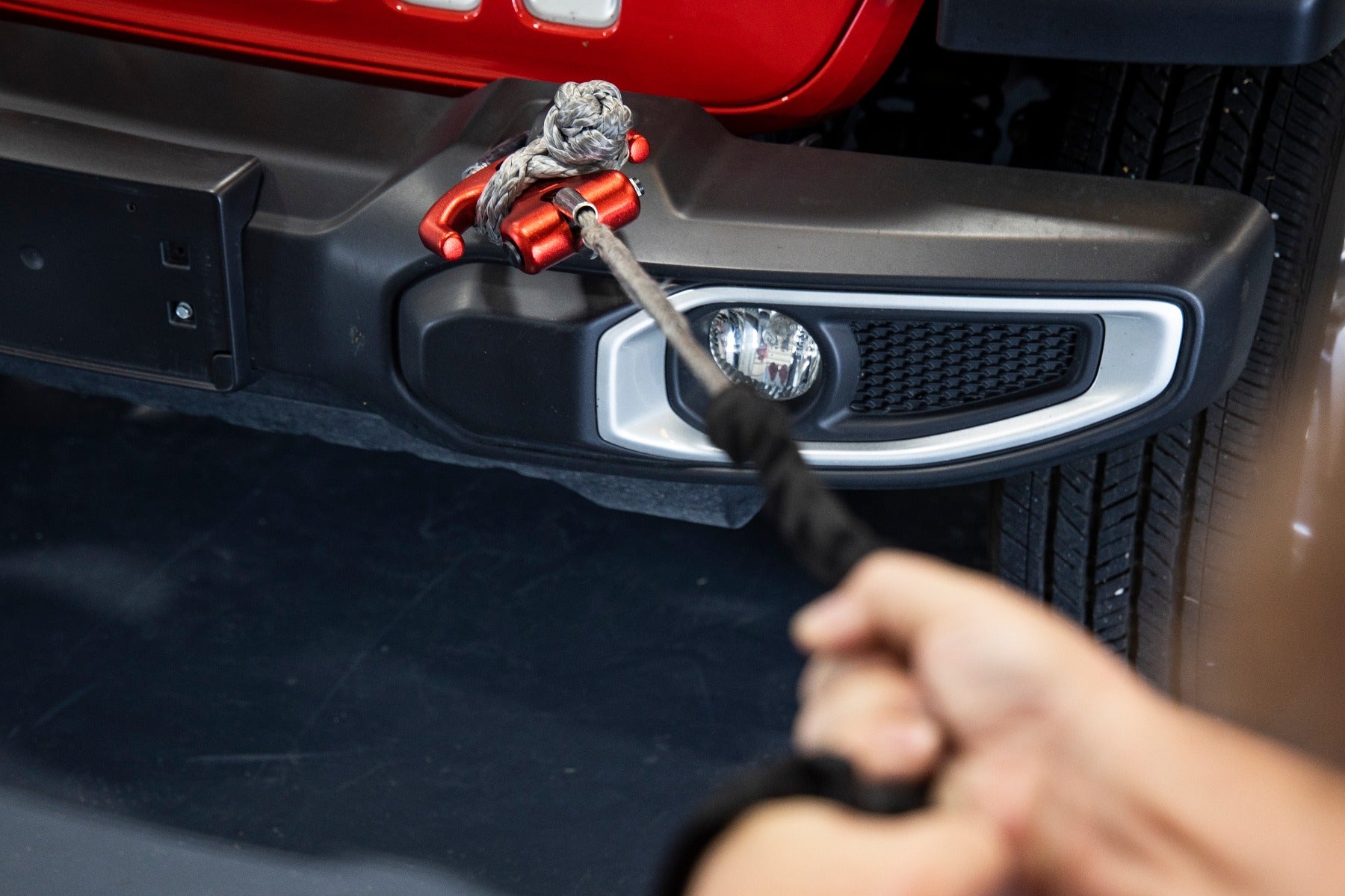 Rough Country Multi-Function Winch Cleat Black Rough Country