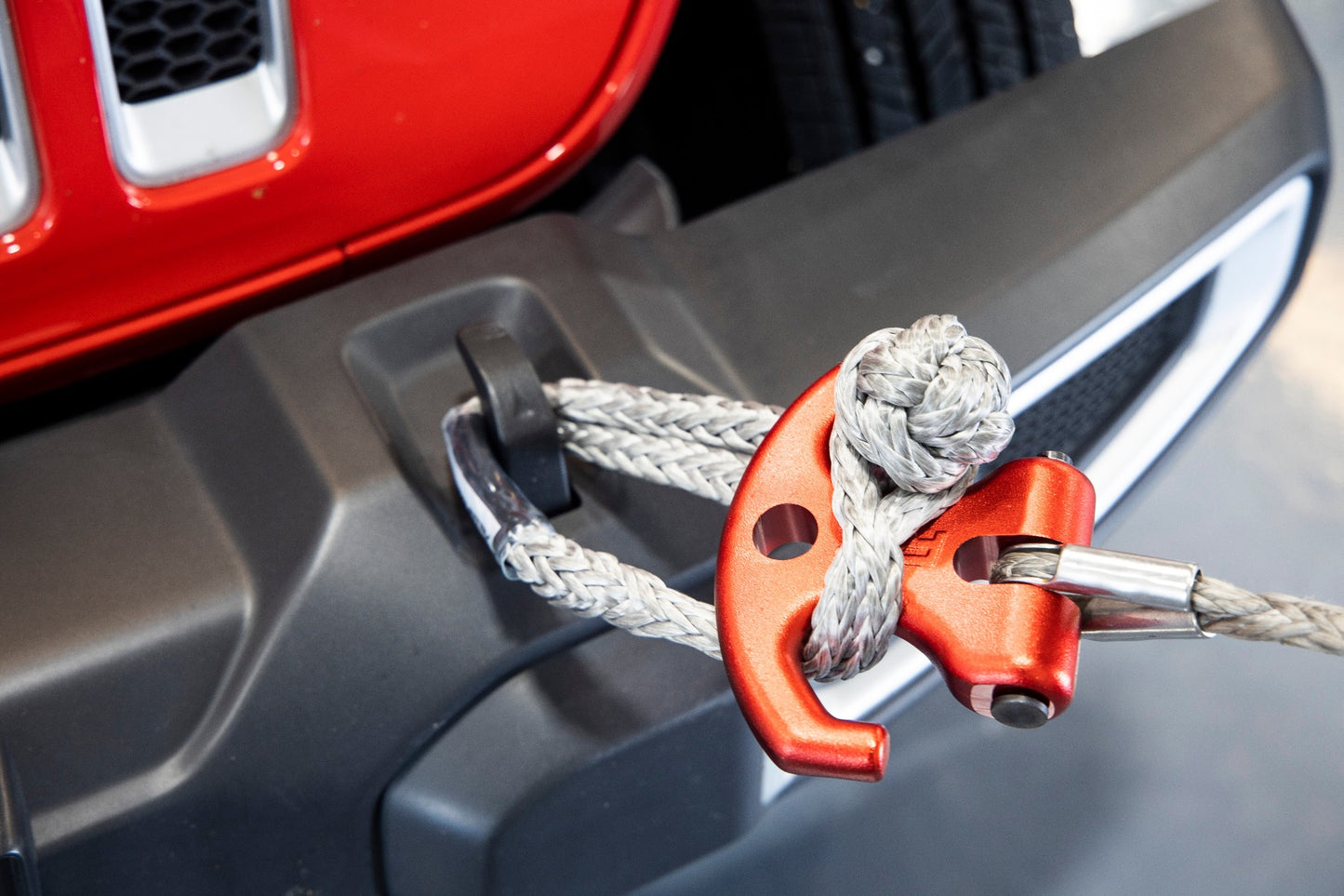 Rough Country Multi-Function Winch Cleat Black Rough Country