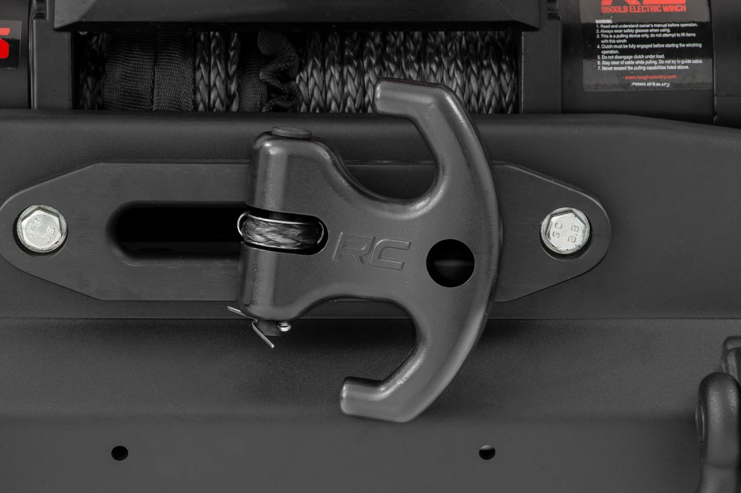 Multi-Function Winch Cleat Black Rough Country-1