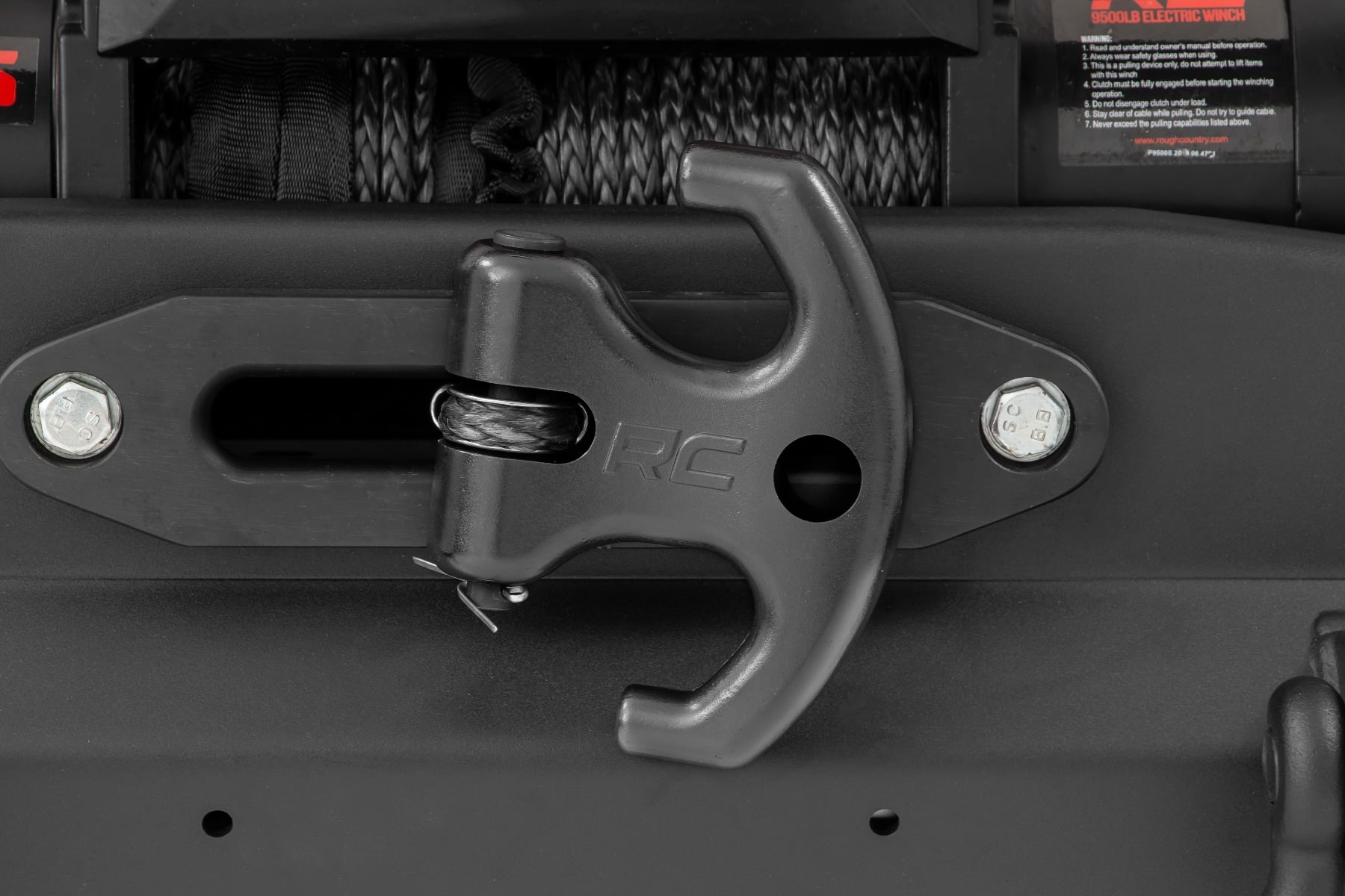 Multi-Function Winch Cleat Black Rough Country-1