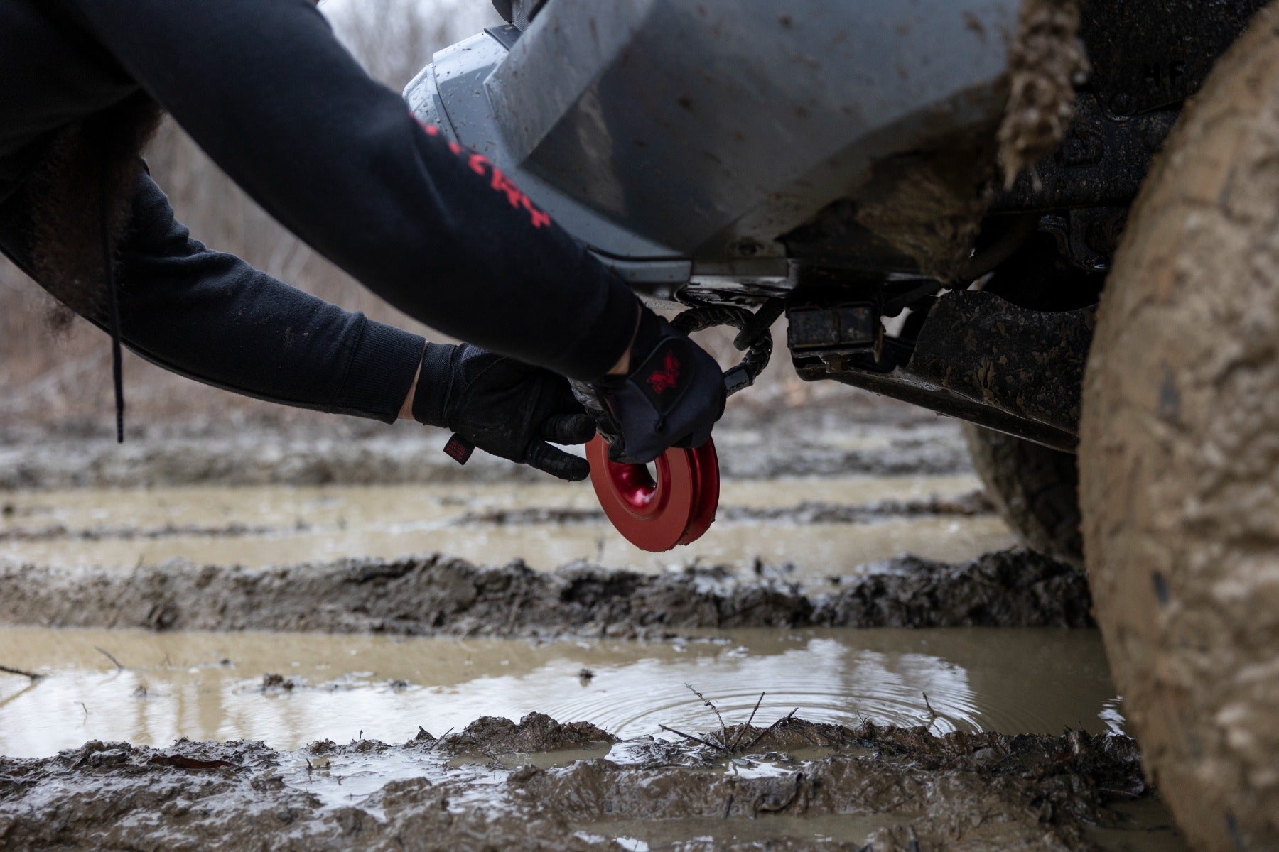 6.5 Inch Winch Recovery Ring 41000 LB Capacity Rough Country-2