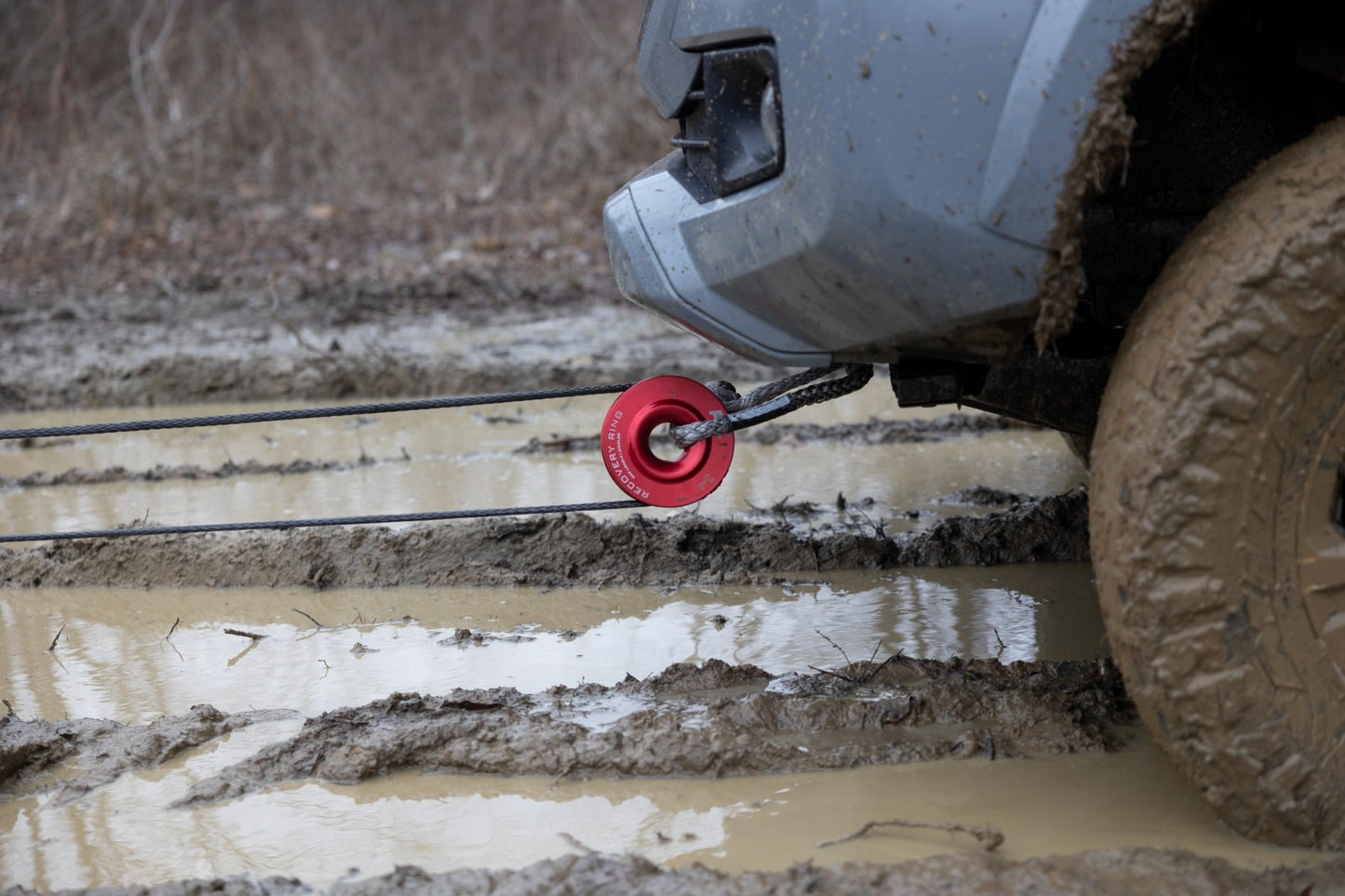 4 Inch Winch Recovery Ring 41000LB Capacity Rough Country-5