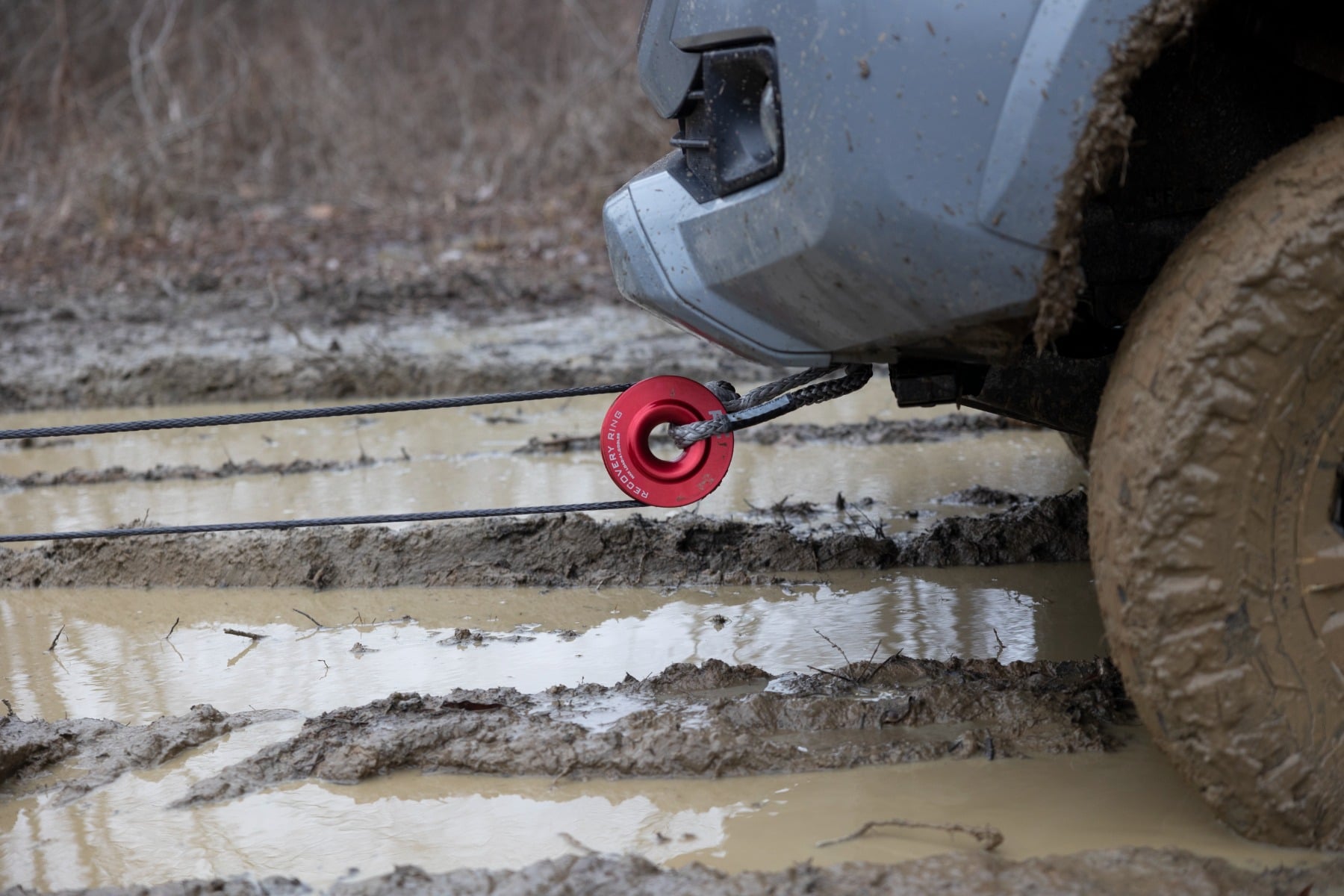 4 Inch Winch Recovery Ring 41000LB Capacity Rough Country-5