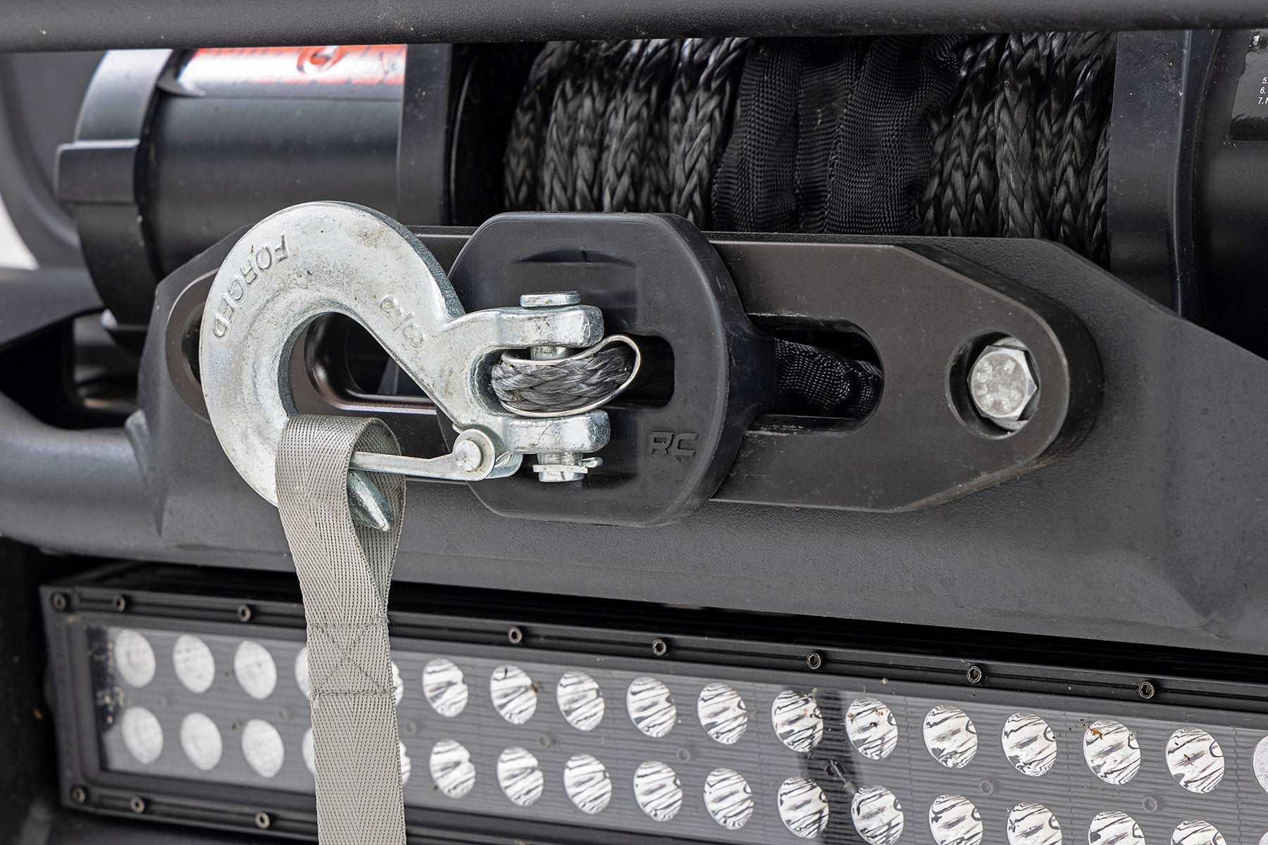 Winch Hook Isolator Synthetic Ropes Rough Country