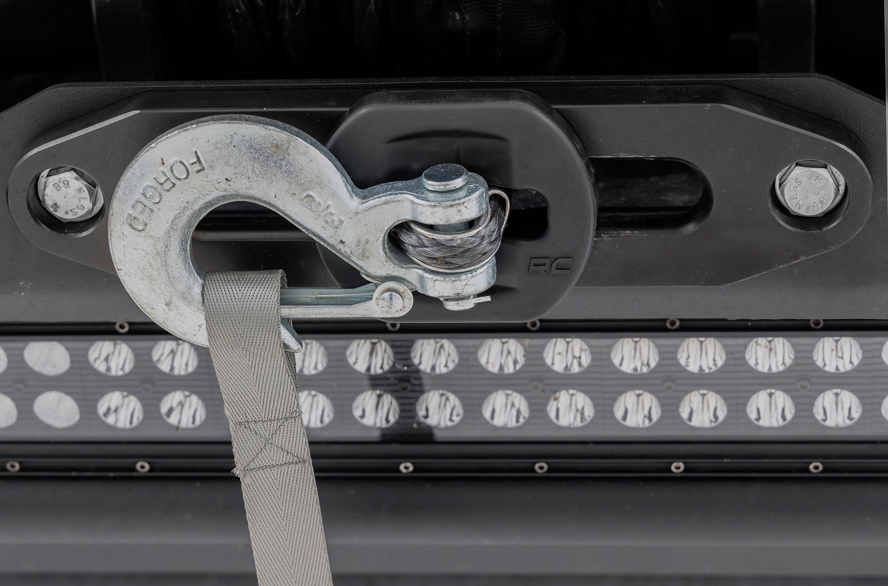 Winch Hook Isolator Synthetic Ropes Rough Country-5