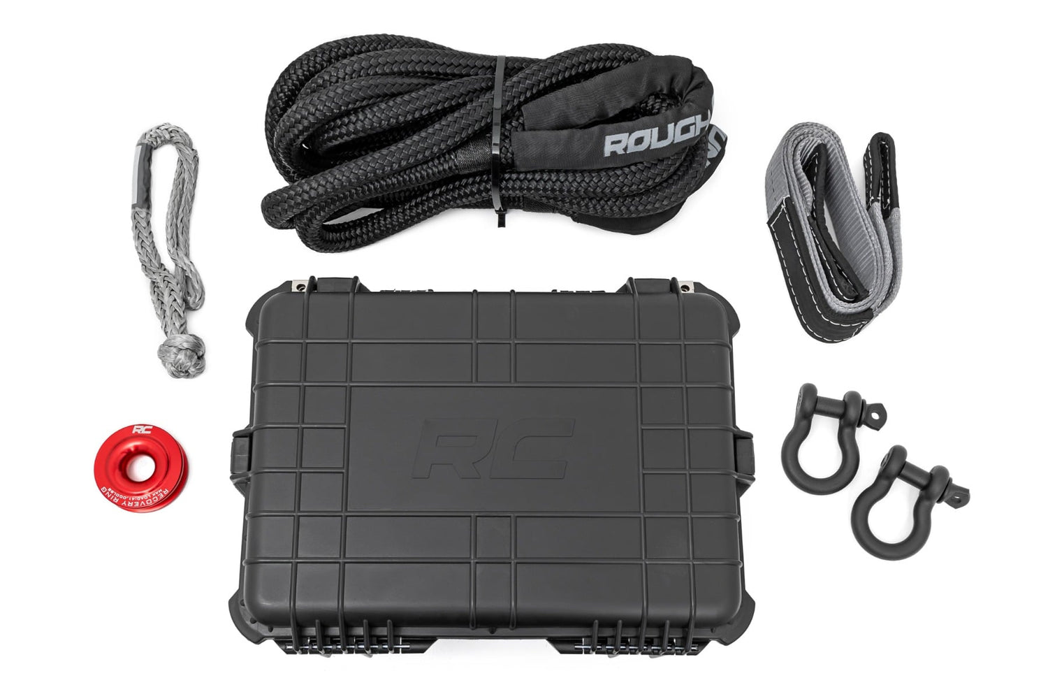 Winch Recovery Kit Synthetic Cable Winches Rough Country