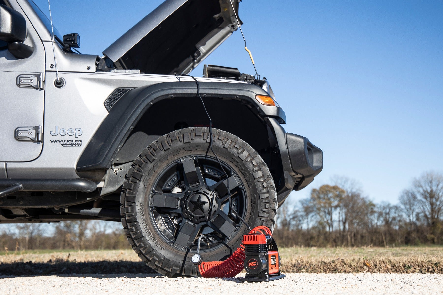 Rough Country Air Compressor w/Carrying Case Rough Country