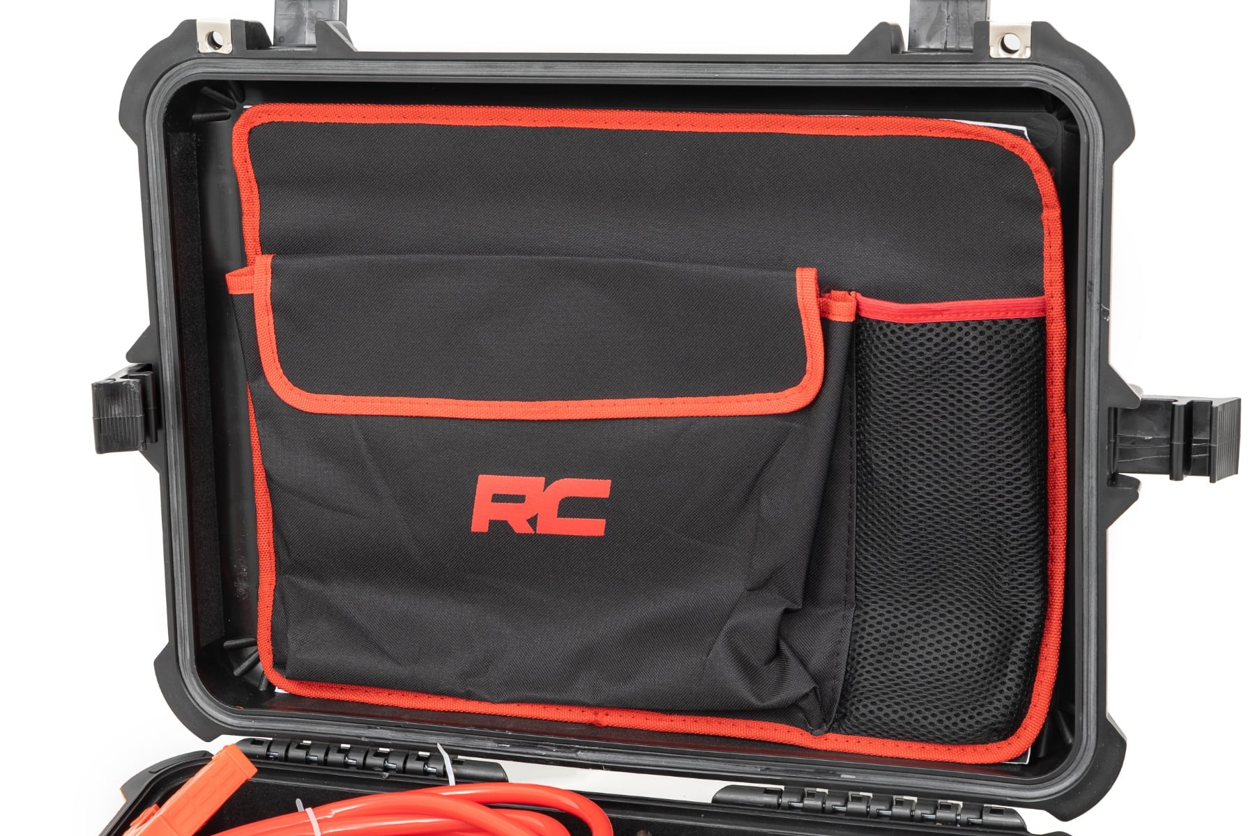 Portable Twin Motor Air Compressor w/Carry Case 12 Volt 150PSI 6.16 CFM Rough Country-1