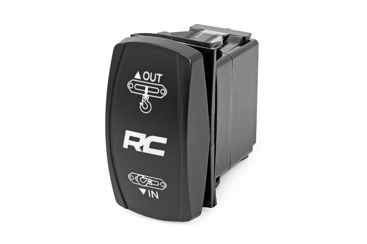 4500-LB Winch W/ Remote UTV Synthetic Rope Rough Country-4