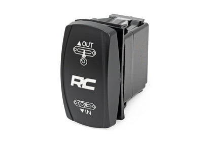 4500-LB Winch W/ Remote UTV Synthetic Rope Rough Country-4