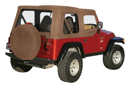 Spice Repl. Soft Top & Door Skins for 97-06 TJ w/o Unltd, w/ Soft Upper Doors RT Off Road