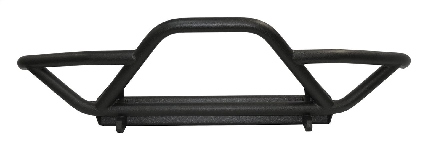 Black Textured Front Tube Bumper w/ Stinger for YJ & TJ Wranglers RT Off Road