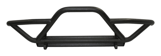 Black Textured Front Tube Bumper w/ Stinger for YJ & TJ Wranglers RT Off Road