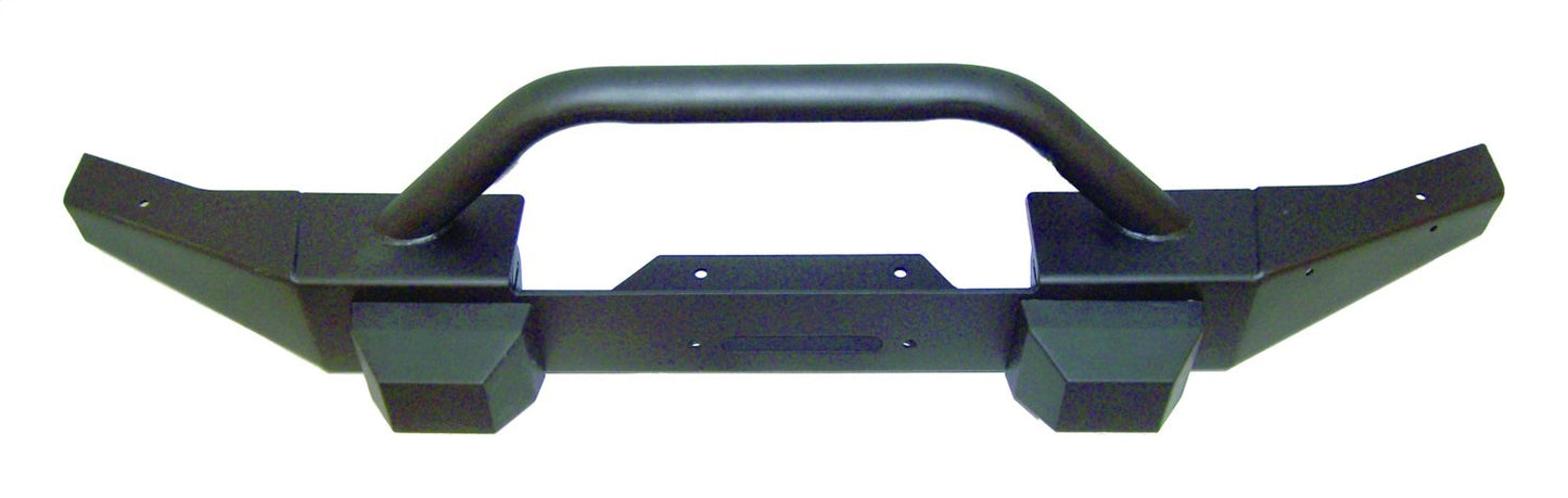 Has Holes for Winch Mount Heavy Duty Front Bumper for 07-18 Jeep JK Wrangler RT Off Road
