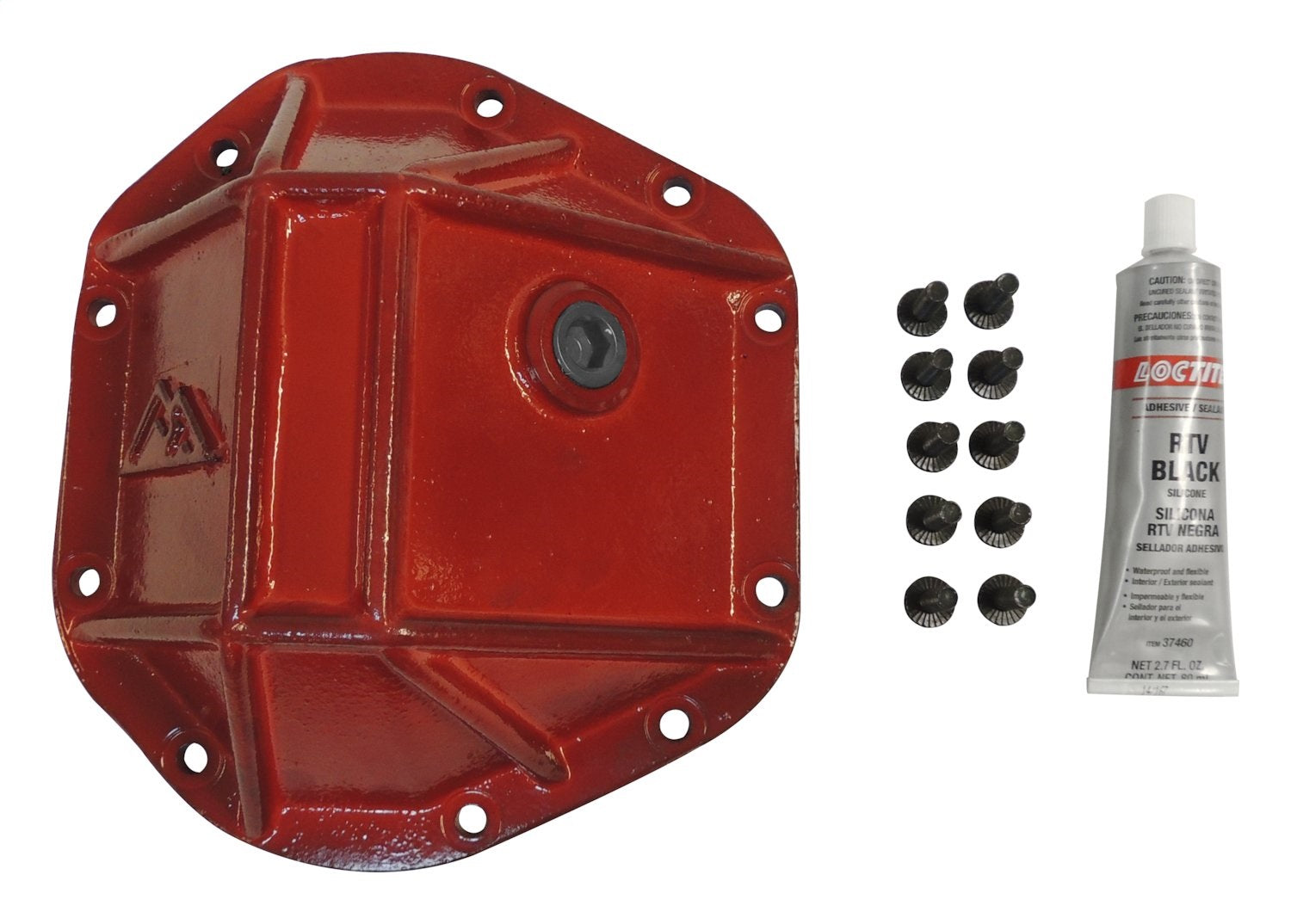 Incl. Bolts, Recessed Fill Plug & RTV Red Heavy Duty Dana 44 Differential Cover RT Off Road