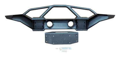 Front Bumper Full Width w/Offset Winch Mount 2007-2018 JK Wrangler RT Off Road-2