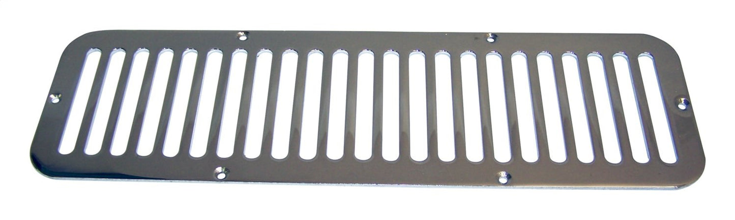 Chrome Cowl Vent Cover for 1955-1975 Jeep CJ-5 or CJ-6 RT Off Road