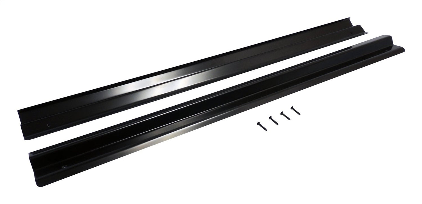 Gloss Black Powder Coated Stainless Steel Entry Guard Set for Jeep TJ Wrangler RT Off Road
