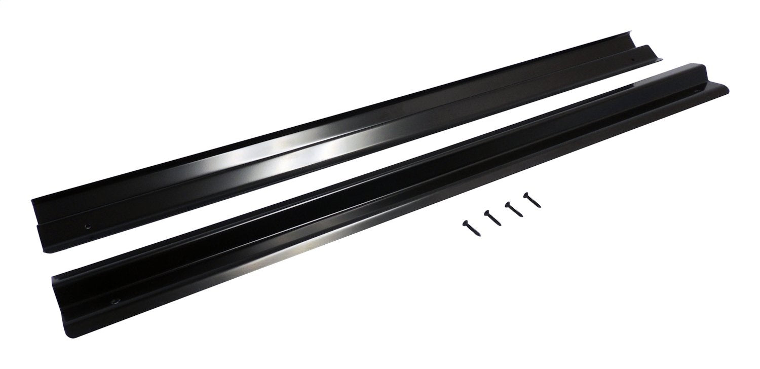 Gloss Black Powder Coated Stainless Steel Entry Guard Set for Jeep TJ Wrangler RT Off Road