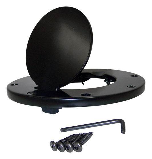 Fuel Door, Black, Non-Locking RT Off Road