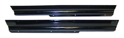 Rocker Panel Guards for 1997-2006 Jeep TJ Wrangler, Black Gloss, w/Hardware RT Off Road