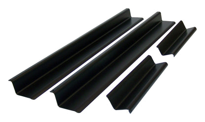 Black Power Coated Entry Guard Set for 2007-2018 Jeep JK Wrangler w/ 4 Doors RT Off Road