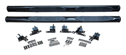 Black Tubular Side Steps for Jeep JK Wranglers w/ 4-Doors RT Off Road