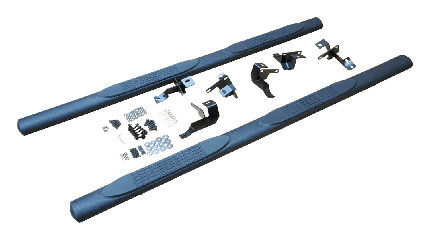 SIDE STEPS WITH TEXTURED POWDER COAT FINISH for 4 Door Jeep JK Wrangler RT Off Road-2