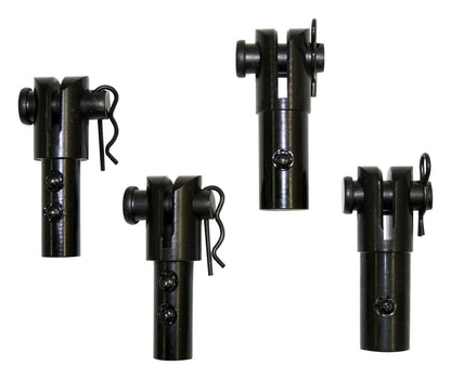 Black Soft Top Disconnect Kit for 1997-06 Jeep TJ Wranglers w/ Factory Soft Top RT Off Road