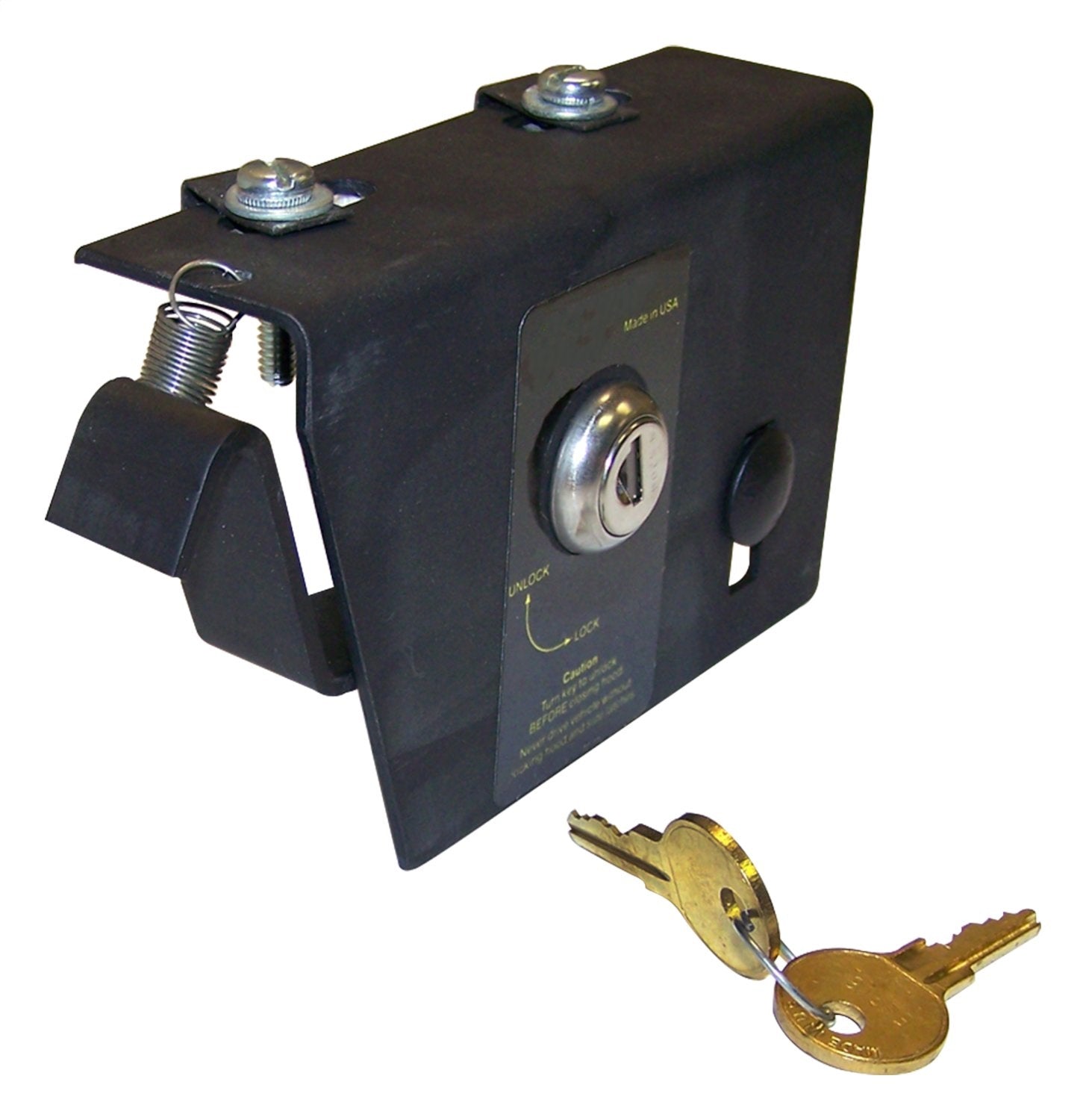 Hood Lock 1997-1997 TJ Wrangler Black RT Off Road
