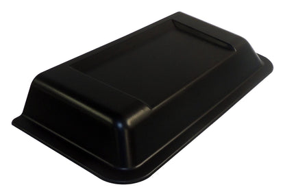 Black Plastic Cowl Scoop for 2007-2018 Jeep JK Wrangler Peel and Stick Install RT Off Road