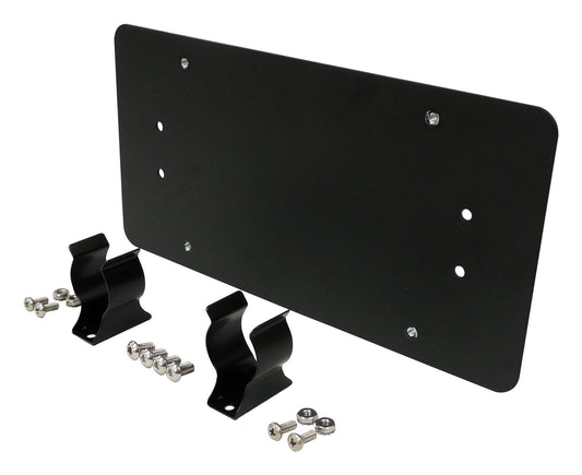 License Plate Bracket Front Black RT Off Road