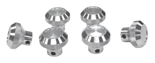 Billet Aluminum Dash Control Knob Set for 76-86 Jeep CJ-5, CJ-7, CJ-8 Set of 6 RT Off Road