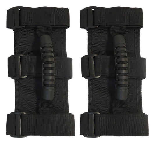 Deluxe Grab Handles (Set of 2) fits any 3 inch Roll Bar with Hook and Loop Fasteners RT Off Road