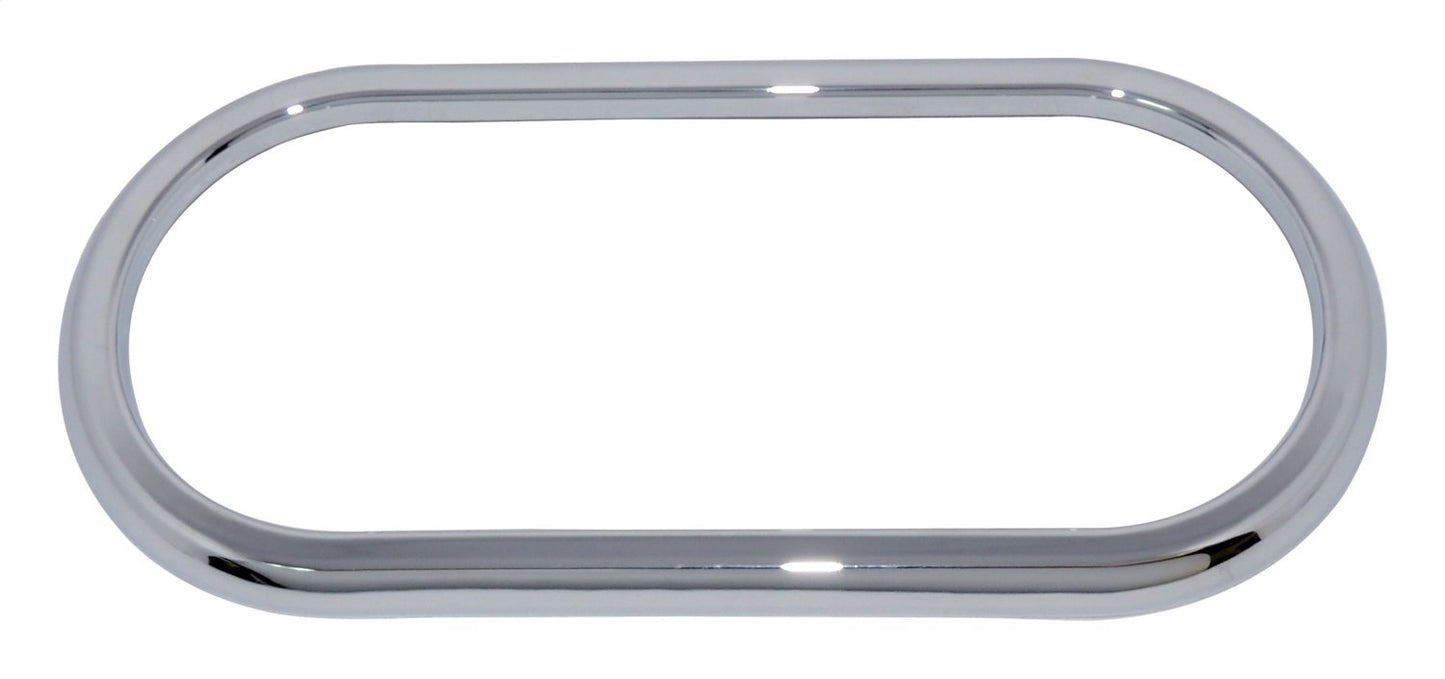 Plastic, Chrome Finish Shifter Bezel Accent for Select 07-10 Jeep JK Wrangler RT Off Road