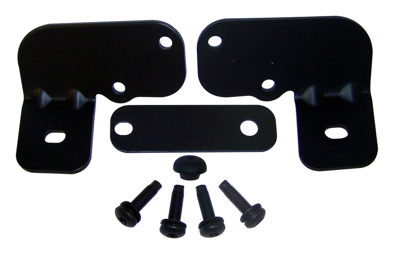 Windshield Light Mount Bracket Set for 2007-2018 Jeep JK Wrangler RT Off Road