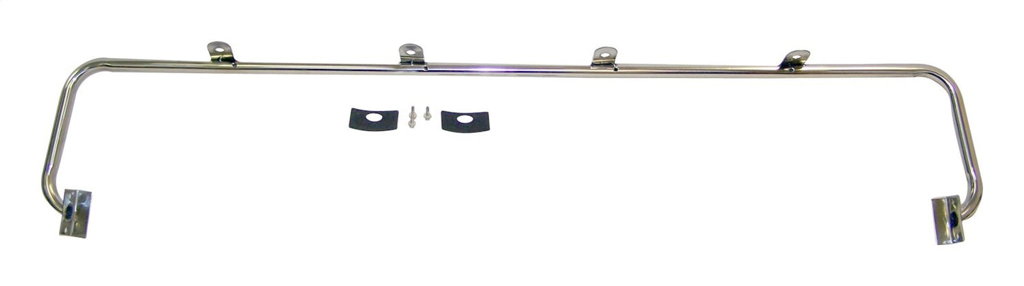 Light Bar, Stainless, w/ 4 Light Tabs RT Off Road