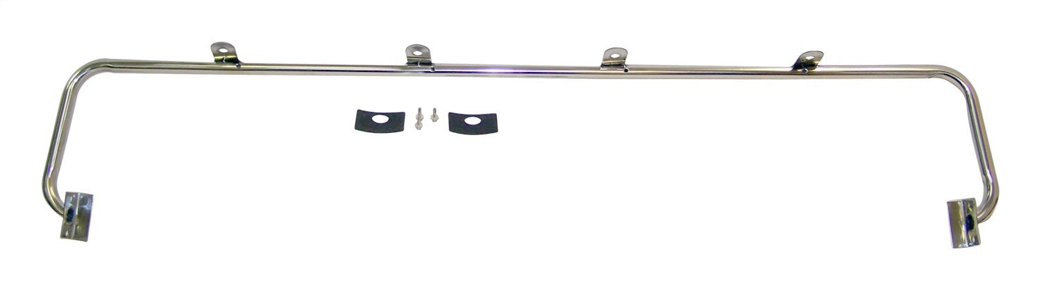 Light Bar, Stainless, w/ 4 Light Tabs RT Off Road