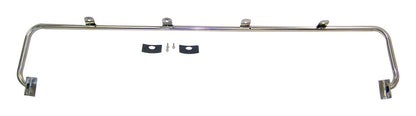 Light Bar, Stainless, w/ 4 Light Tabs RT Off Road