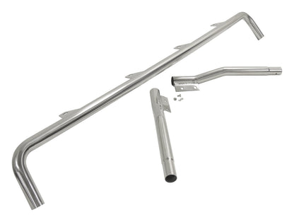 Light Bar 1987-1995 YJ Wrangler Stainless Steel w/4 Light Tabs No Drilling RT Off Road