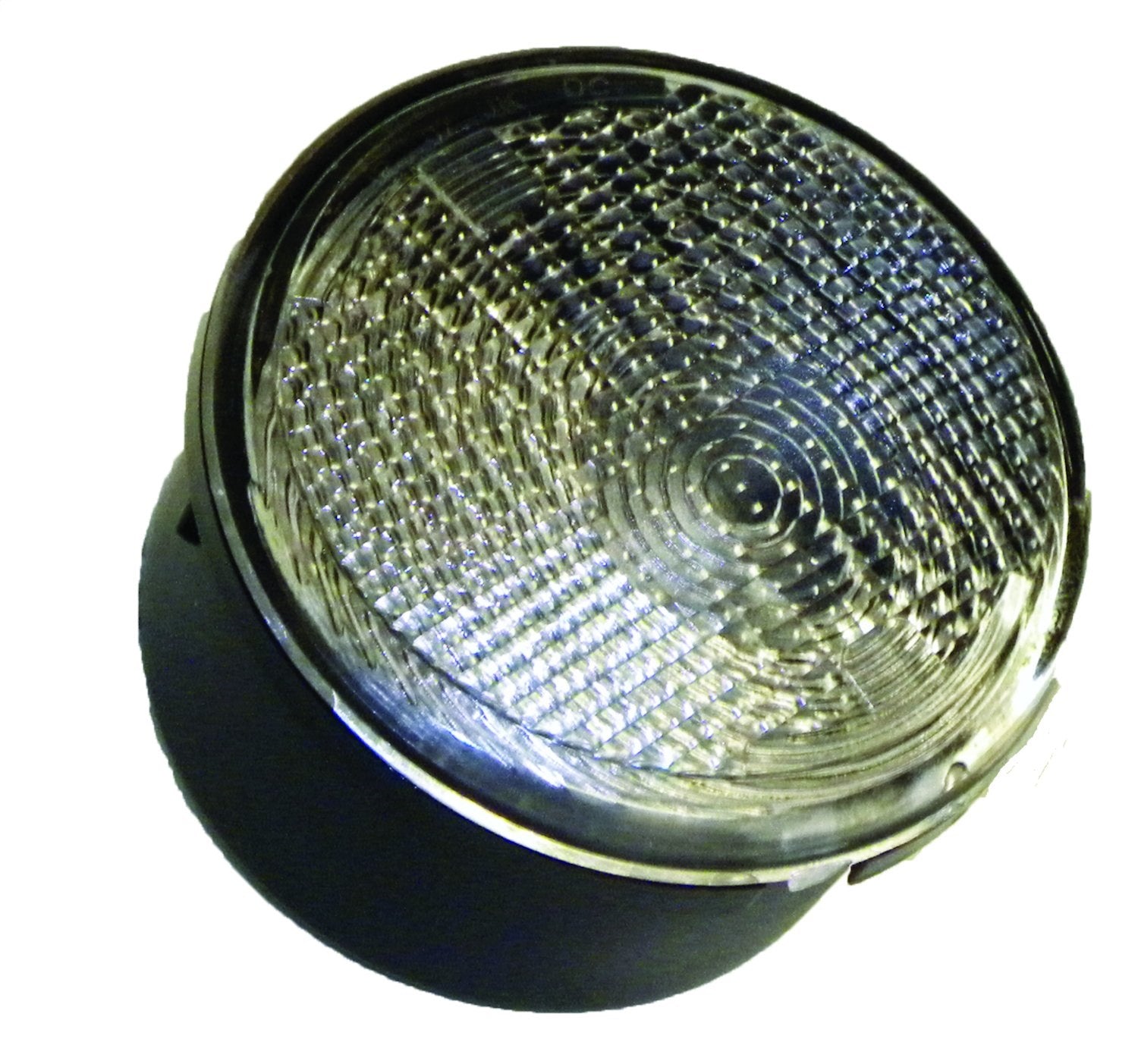 Left Front Park and Turn Signal Lamp, Cear w/ Amber Bulb for Jeep JK Wrangler RT Off Road